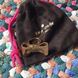 Kate Spade Bow Ring Size 7